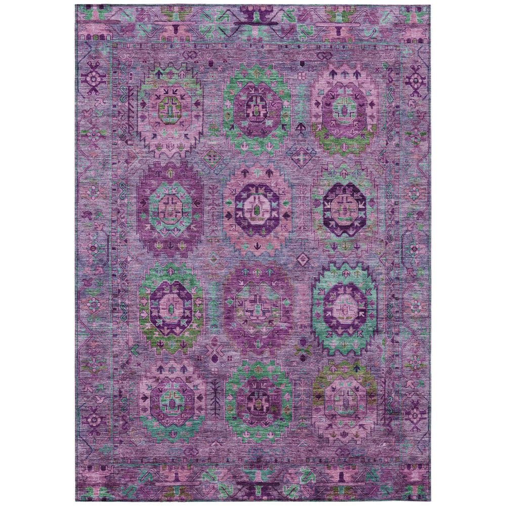 Chantille Machine Washable Indoor/Outdoor Abstract ACN2228 Purple 2 ft. 6 in. x 3 ft. 10 in. Area Rug price history on PriceWatchPro