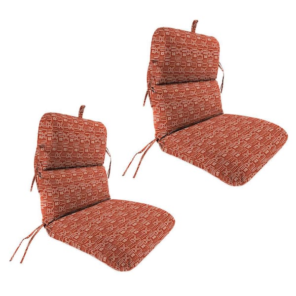 Jordan Manufacturing 45 in. L x 22 in. W x 5 in. T Rectangular Outdoor Dining Chair Cushion in Brevard Mesa (2-Pack)