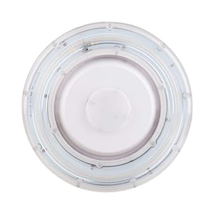 500-Watt Equivalent Integrated LED Weather Resistant White Canopy Light, 5000K
