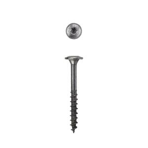 #8 x 1-1/2 in. High Corrosion Resistant HCR T-Star Plus Wafer Head Exterior Screw (1 lb.-Box)