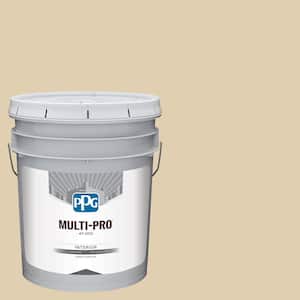 5 Gal. Almond Cream PPG1086-3 Semi-Gloss Interior Paint
