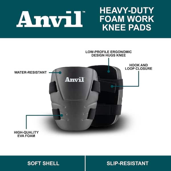 Heavy-Duty Foam Work Knee Pads