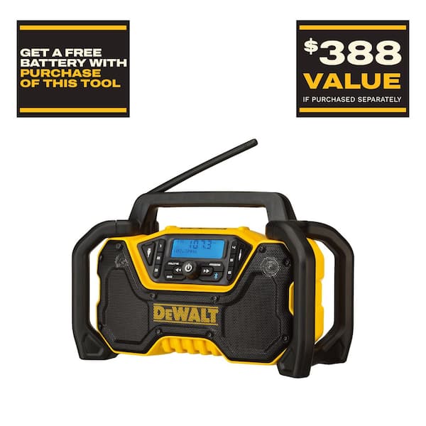 20V MAX Compact Cordless Bluetooth Radio (Tool Only)
