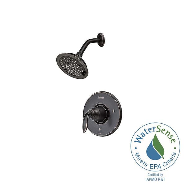 Pfister Avalon Single-Handle Shower Faucet Trim Kit in Tuscan Bronze (Valve Not Included)