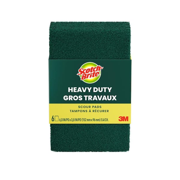 Heavy Duty Scour Pad (6-Count)