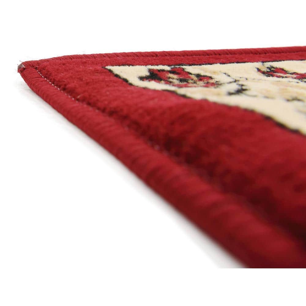 Handmade Indoor Synthetic Red Runner Rug 2' 2" x 8' 2"