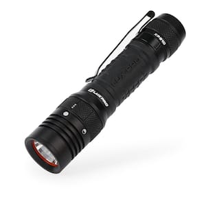 Pro Series 1000 Lumens LED Rechargeable Flashlight with Dial Mode Selector and TackGrip
