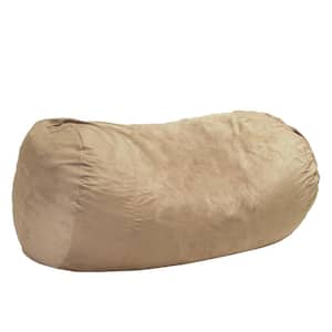 Baron 8 ft. Tuscany Suede Polyester Bean Bag