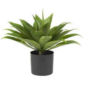 25 in. Artificial H Green Agave Silk Plant