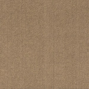Willingham Brown Residential 18 in. x 18 Peel and Stick Carpet Tile (16 Tiles/Case) 36 sq. ft.