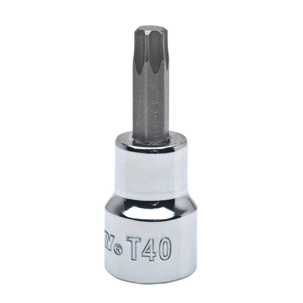 Husky T40 Torx 3 8 In Drive Bit Socket H3dhbst40 The Home Depot