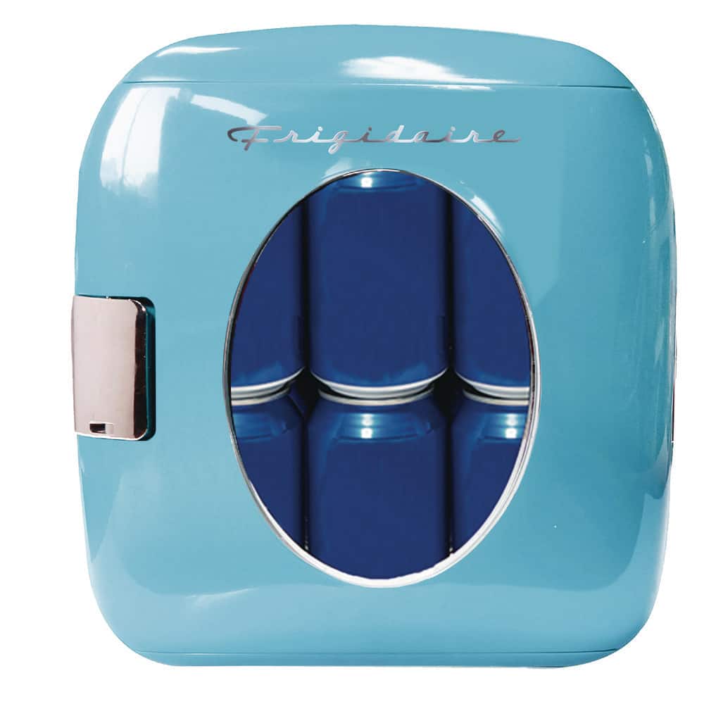 12 Can Mini Retro Beverage Cooler in Turquoise price history on PriceWatchPro