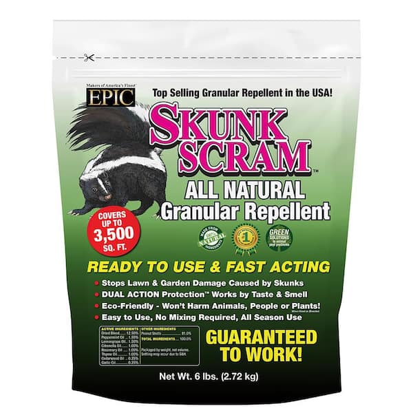EPIC REPELLENTS Skunk 6 lbs. Repellent Granular Shaker Bag