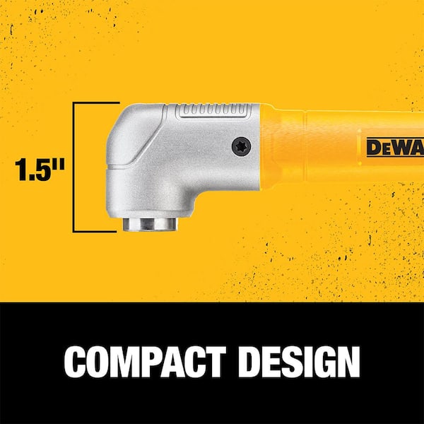 DEWALT DWARA120 IMPACT READY® RIGHT ANGLE ATTACHMENT Drive Bit Power Tool  Accessories