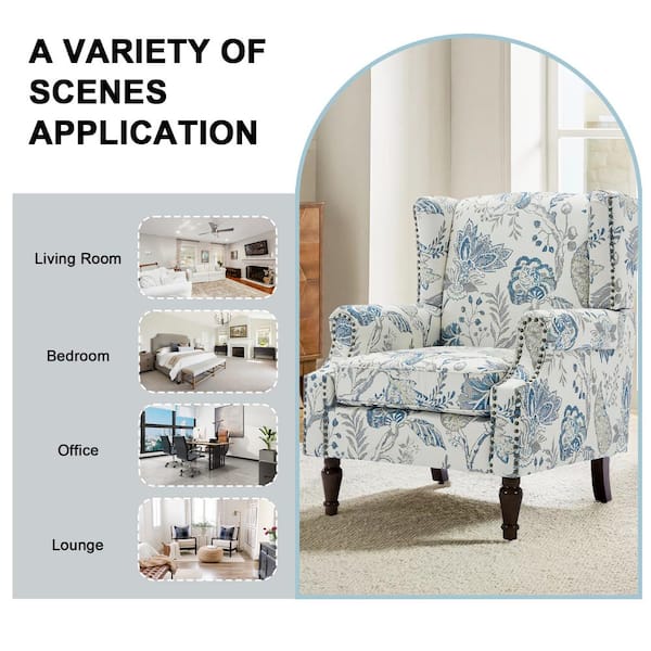 ✩h✩ boho-blue-uixe-accent-chairs-