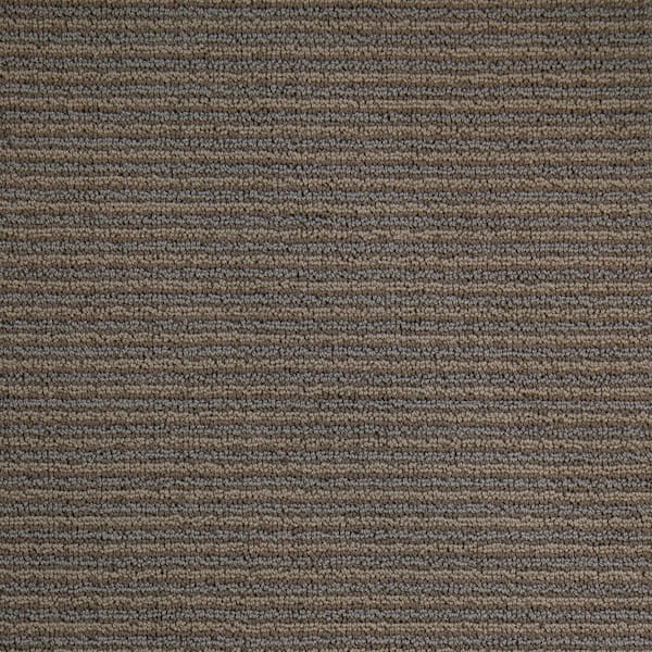 TrafficMaster 8 in. x 8 in. Loop Carpet Sample - Wildly Popular II -Color Still Water