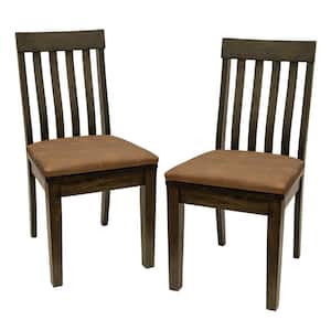 Lost Mill Poker Table Chairs 2 Quantity in Mocha (1-Pack)