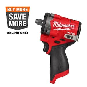 M12 FUEL 12V Lithium-Ion Brushless Cordless Stubby 1/2 in. Impact Wrench (Tool-Only)