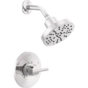 Nicoli Single-Handle 5-Spray Shower Faucet with H2OKinetic Technology in Chrome (Valve Included)