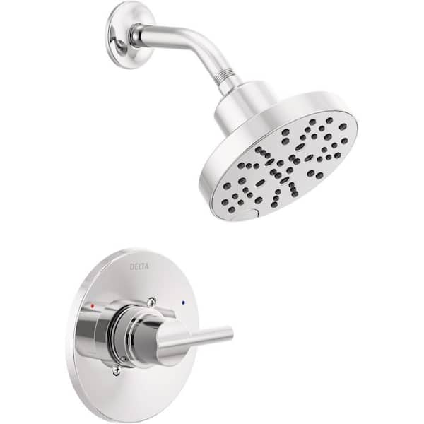 Delta Nicoli Single-Handle 5-Spray Shower Faucet with H2OKinetic Technology in Chrome (Valve Included)