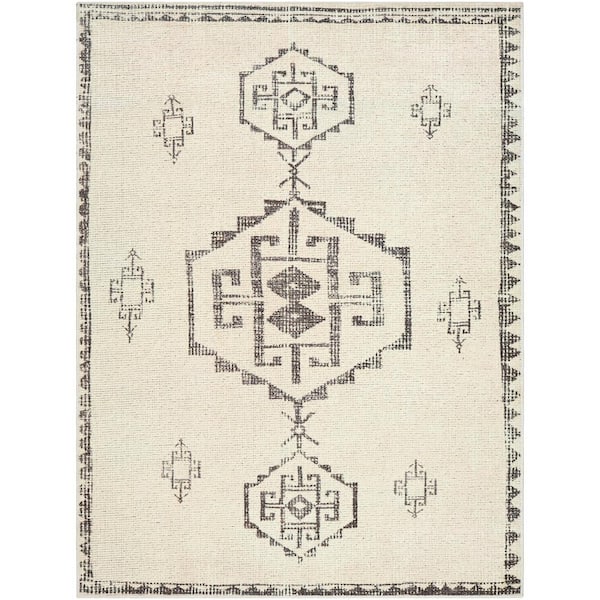 Becki Owens Solana Charcoal 5 ft. x 7 ft. Moroccan Indoor Area Rug