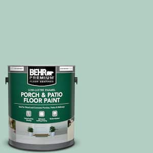 1 gal. #M430-3 Wintergreen Dream Low-Lustre Enamel Interior/Exterior Porch and Patio Floor Paint