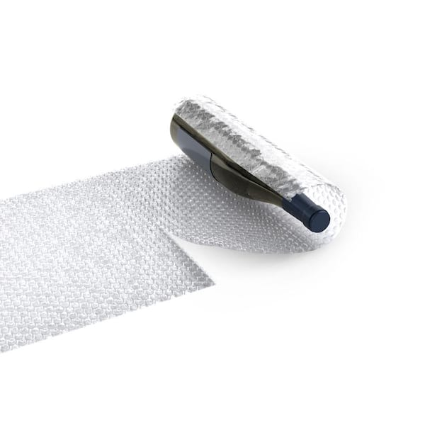 Basics Perforated Bubble Cushioning Wrap, Small 3/16, 12-Inch x 175  Foot Long Roll, Clear