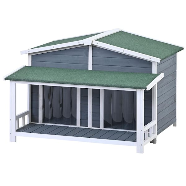 Large double shop dog house