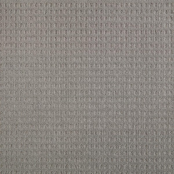 Canter  - Creek Bend - Gray 38 oz. Triexta Pattern Installed Carpet