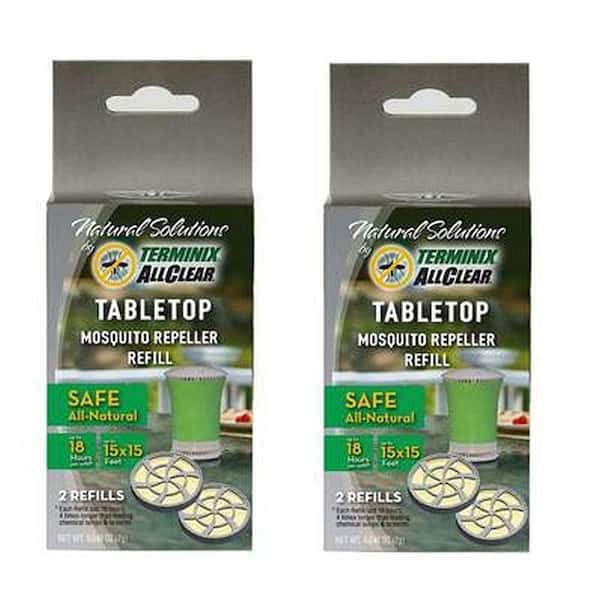 Terminix ALLCLEAR TableTop Mosquito Repeller Refill (4-Pack)