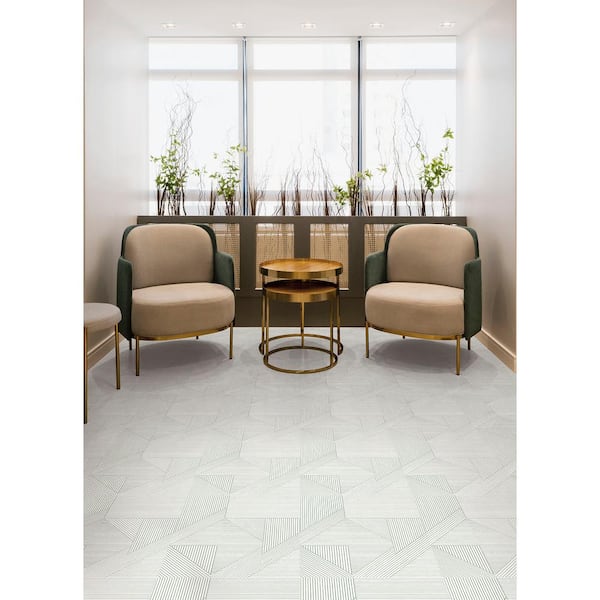 FloorPops Kikko 12 in. x 12 in. Peel and Stick Virgin Vinyl Floor Tiles (10-Pack) FloorPops Kikko 12 in. x 12 in. Peel and Stick Virgin Vinyl Floor Tiles (10-Pack)