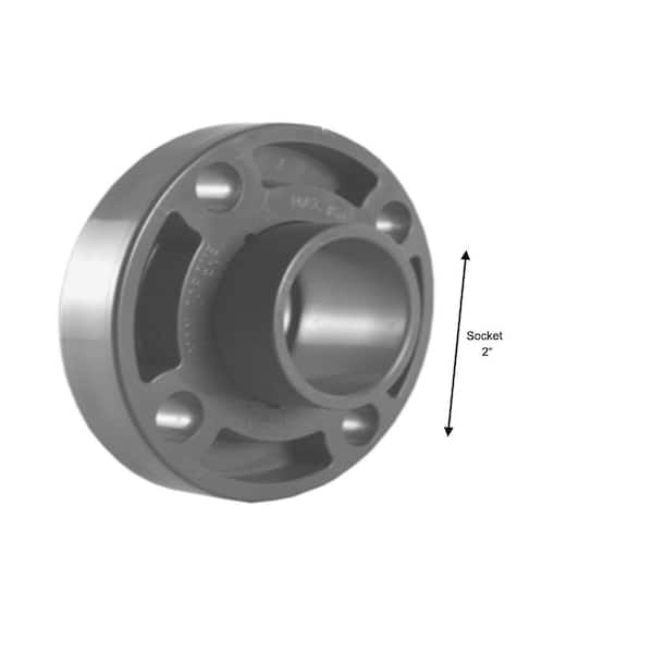 Details about   New Lot of 2 PCS Sch 80 PVC 10 Inch Van Stone Flange Socket New Sch 80 PVC 