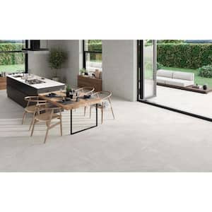 Bellevue White 24 in. x 48 in. Matte Porcelain Floor and Wall Tile (40-Cases/640 sq. ft./Pallet)