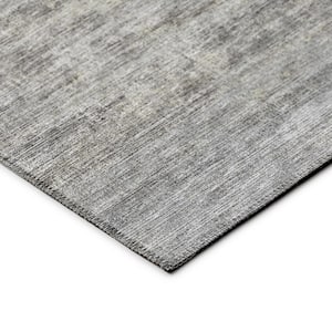 Marston Grey 10 ft. x 14 ft. Geometric Indoor/Outdoor Area Rug