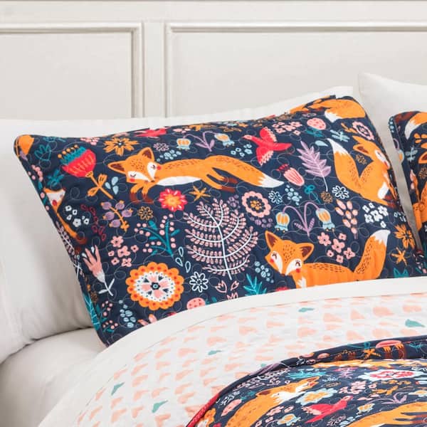 Lush Décor Pixie Fox Single Cotton Quilt - Macy's