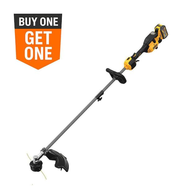 FLEXVOLT 60V MAX 17 in. Cordless Battery Powered Attachment Capable Trimmer Kit with (1) FLEXVOLT 3 Ah Battery & Charger