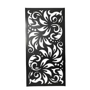 70 in. H x 35 in. W x 0.4 in. D Composite Wood Wall Art Decor Privacy Screen Panel 1-Pc