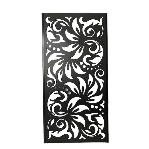 Ejoy 70 in. H x 35 in. W x 0.4 in. D Composite Wood Wall Art Decor Privacy Screen Panel 1-Pc