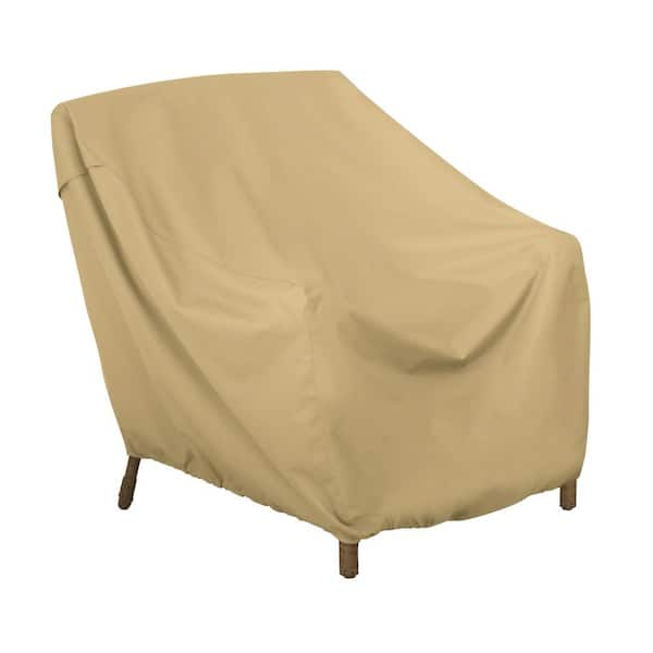 Classic Accessories Terrazzo 30 in. H x 36 in. W x 35 in. L Brown Polyester Chair Cover