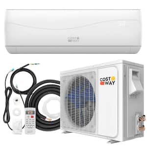 17 SEER2 9,000 BTU 0.75 Ton Ductless Mini Split Air Conditioner with Heat Pump 208/230V