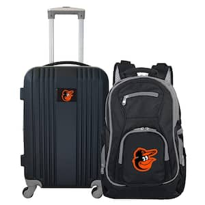 MLB Baltimore Orioles 2-Piece Set Luggage and Backpack