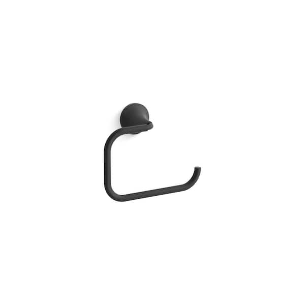 KOHLER Tone Towel Ring in Matte Black