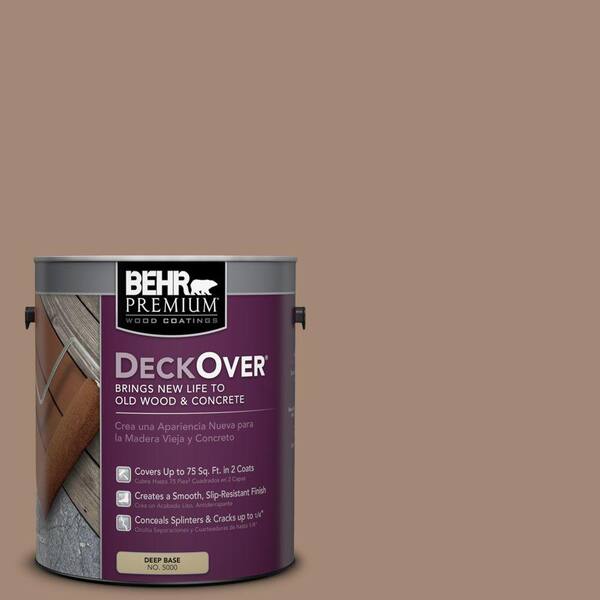 BEHR Premium DeckOver 1 gal. #PFC-19 Pyramid Solid Color Exterior Wood and Concrete Coating