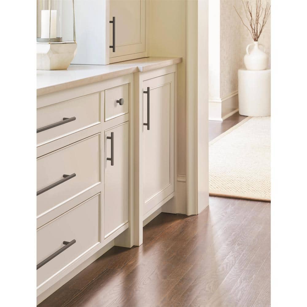 Matte Black Modern Cabinet Drawer Pull Bar