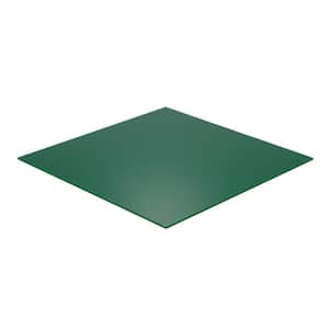 12 in. x 24 in. x 1/8 in. Thick Acrylic Green 2108 Sheet