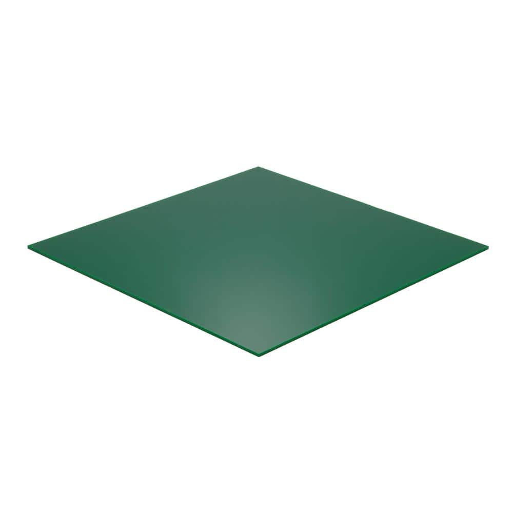 Falken Design 12 in. x 72 in. x 1/8 in. Thick Acrylic Green 2108 Sheet