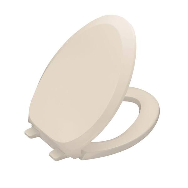 KOHLER Grip-Tight French Curve Q3 Elongated Toilet Seat in Innocent Blush