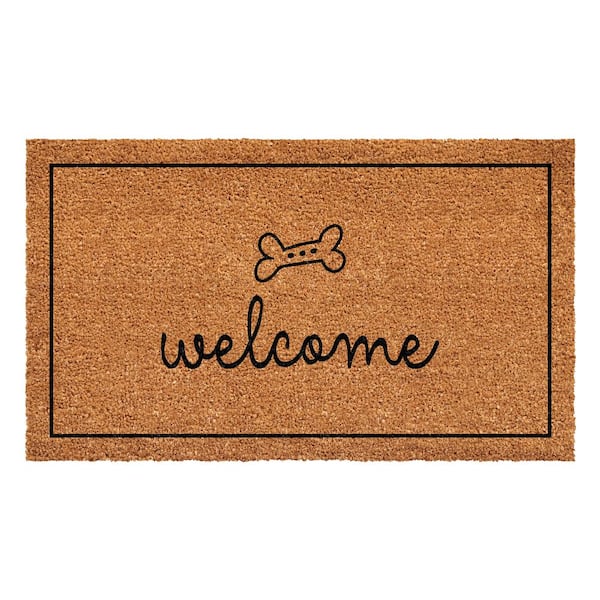 Calloway Mills 24 in. x 36 in. Dog Bone Welcome Doormat