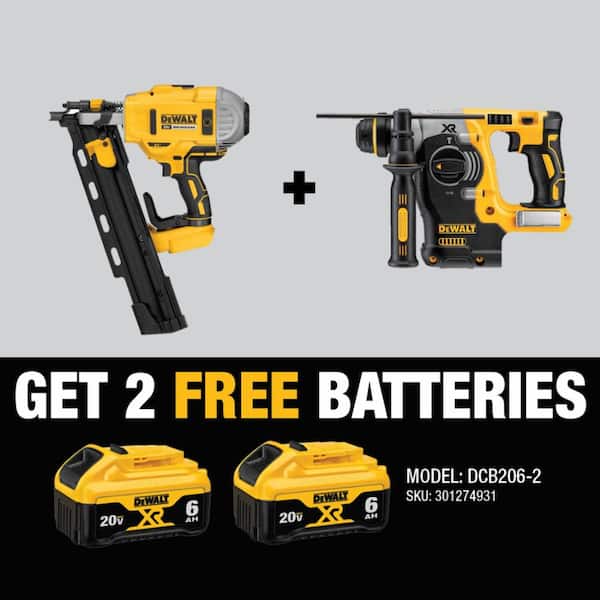 Reviews for DEWALT 20V MAX XR Cordless Brushless 2Speed 21° Plastic Collated Framing Nailer and