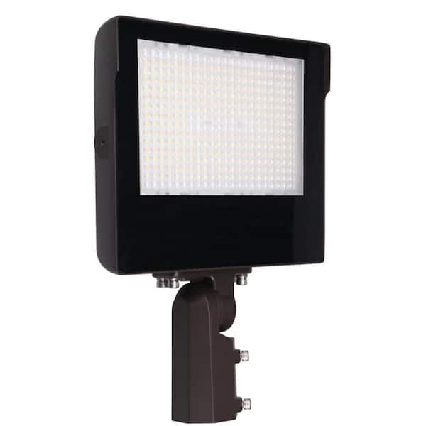 LED Sektor Floodlight Bronze High Voltage with Lens Shift Technology Lumen Selectable (7800-14800Lm/60-80-100-Watt)